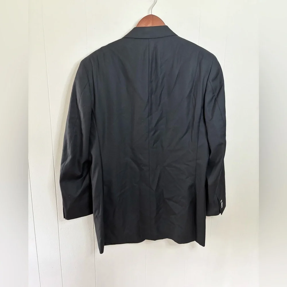 TRUSSINI Linea Nuova Suit jacket SZ 42R black Fully Lined men’s black